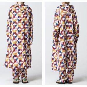 NWT Isabel Marant Munao Oversized Quilt Patchwork Pattern Coat size US 4 | FR 36